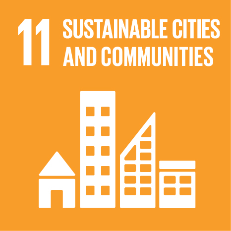 icône 11 de l'onu villes et communautés durables envo dan danemark
